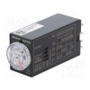 Časové relé 0,1min÷10h DPDT 250VAC/5A 24VDC patice -10÷55°C