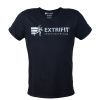 Extrifit Tričko 52 čierne so strieborným logom XXL
