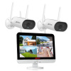 WiFi kamerový systém ANRAN DW-17B01 50W s rozlíšením 5MP / 2x kamera / detekcia pohybu / nočné videnie / úložisko až 4TB Úložiště: Úložiště 1TB (1000GB) 661451