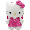 PLYŠ Batůžek 3D postavička kočička Hello Kitty růžový 25x35cm