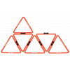 Tréningová pomôcka Merco Triangle Ring agility prekážka oranžová (P43058)