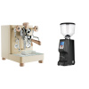 Lelit Bianca PL162T V3, gold + Eureka Atom Specialty 65, black