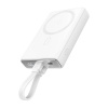 Joyroom magnetická powerbanka so stojanom JR-PBM01, 20W, 10000mA (biela)