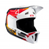 Leatt prilba MTB Gravity 2.0, white/red Veľkosť prilby: L (59 - 60 cm)