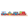 Bigjigs Rail Vlak s tovarom + 3 koľaje Bigjigs Rail Vlak s tovarom + 3 koľaje