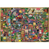 RAVENSBURGER Puzzle Úžasná abeceda - písmeno C a D 1000 dielikov (15183)
