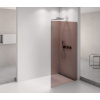 Polysan ARCHITEX CHROM sprchová zástena 862 mm, sklo Marron SPH AXC90MR