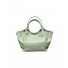 dámska kožená kabelka green 6
