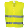 Portwest C474 HI-VIS TWO BAND Reflexná vesta Fluorescenčno žltá, 4XL/5XL