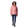 Columbia Powder Lite II Hooded Jacket Womens Pink Agave 8 (XS)
