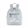 Childhome batoh My First Bag sivá