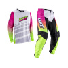 Dětský motokrosový set (dres, kalhoty) Leatt 3.5 retro růžový, vel. XL
