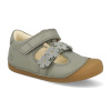 Barefoot dětské sandály Bundgaard - Petit Summer Flower sage zelené