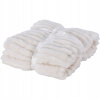 Deka Home Styling Collection polyester 150 cm x 130 cm biela