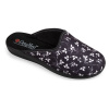 Dámske papuče listy - čierne (Dámske papuče Mjartan - listy)