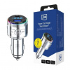 3mk Hyper Car Power Transmitter 48W QC PD PPS USB 1C1A Silver
