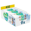Pampers Harmonie Aqua Plastic Free 432 ks 9 x 48 ks