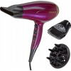 Fén Remington D5219 – 2300 W, ionizácia, 3 trysky, studený prúd 3 v 1 (Remington D5219 2300W fialový fén na vlasy)