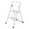 DEMA Skladacie schodíky 2-stupňové, biele 17212D