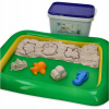Kinetický piesok - Magic Kinetic Sand 3kg + Sandbox Mold (Kinetický piesok - Magic Kinetic Sand 3kg + Sandbox Mold)