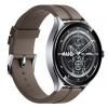 Xiaomi Watch 2 Pro - 4G LTE Silver Case with Brown Leather Strap 47002 - Smart hodinky