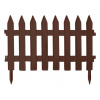 Plôtik záhradný GARDEN CLASSIC 322 cm - farba: hnedá