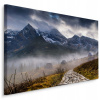 Fog Mountain Landscape Picture Natura 3d 90x60 (Fog Mountain Landscape Picture Natura 3d 90x60)