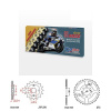 Řetězová sada s ČZ HX-ring GOLD HONDA CA 125 Rebel rok 95-01