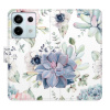 Flip pouzdro iSaprio - Xiaomi Redmi Note 13 Pro 5G / Poco X6 5G - Succulents - kapsičky na karty (Knížkový flip kryt, obal, pouzdro iSaprio na mobil Xiaomi Redmi Note 13 Pro 5G / Poco X6 5G - Succulen