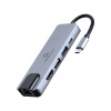 GEMBIRD 5v1 Dokovacia stanica, USB Type C/USB 3.1, USB Type C, HDMI, RJ45 (A-CM-COMBO5-04)