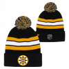 Detská zimná čiapka Boston Bruins NHL Cuffed Beanie With Pom