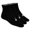 Asics 3PPK Quarter Socks 155 205 0900 (110535) Black 43 - 46