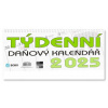 Daňový kalendář 2025 - stolní kalendář