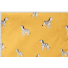 Zebra - yellow - Obchod s látkami (metráž) by Zanet