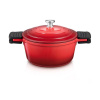 Hrniec s pokrievkou s nepriľnavým povrchom na indukciu 2.7 l Bordeaux – Tescoma