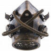 Plynová maska retro steampunk vintage cosplay hnedá (Plynová maska retro steampunk vintage cosplay hnedá)