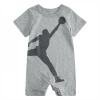 Air Jordan Jordan Short Sleeve Romper Carbon Heather 12 Months