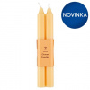 F&F Yellow sviečky 2 ks