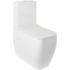 Kludi Resa C kompaktná záchodová misa s vírivým splachovaním biela 28WCB0543