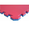 Tatami EVA 100 x 100 x 2 cm modrá červená YATE