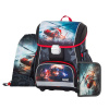 Oxybag Školský set PREMIUM Hasiči - aktovka, peračník a sáčok