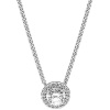 Pandora Strieborný náhrdelník s príveskom ŠesťCenná zirkónia (396240Cz45)