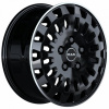 MAK Mak Overland 8X18 6X120 ET45 Gloss Black Mirror Ring 74.5