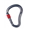 Karabína Ocun Harpy HMS Screw - anthracite/red