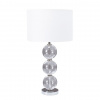Searchlight - EU6194CC-1 Table&Floor - stolná lampa biela/chróm - 590mm