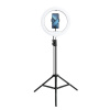MG Selfie Ring Fill kruhové LED svetlo 13'' + statív, čierne 5903396108563