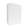 Stropné LED svietidlo 18W 6400K IP44 1830lm biele štvorcové VT-8618 (V-TAC)