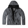 SURPLUS bunda WINDBREAKER ZIPPER ŠEDÁ