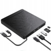 Externá nahrávacia jednotka pre notebook na CD DVD Hub SD TF USB 3.0