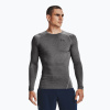 Pánske tričko Under Armour HG Armour Comp grey training longsleeve 1361524-090